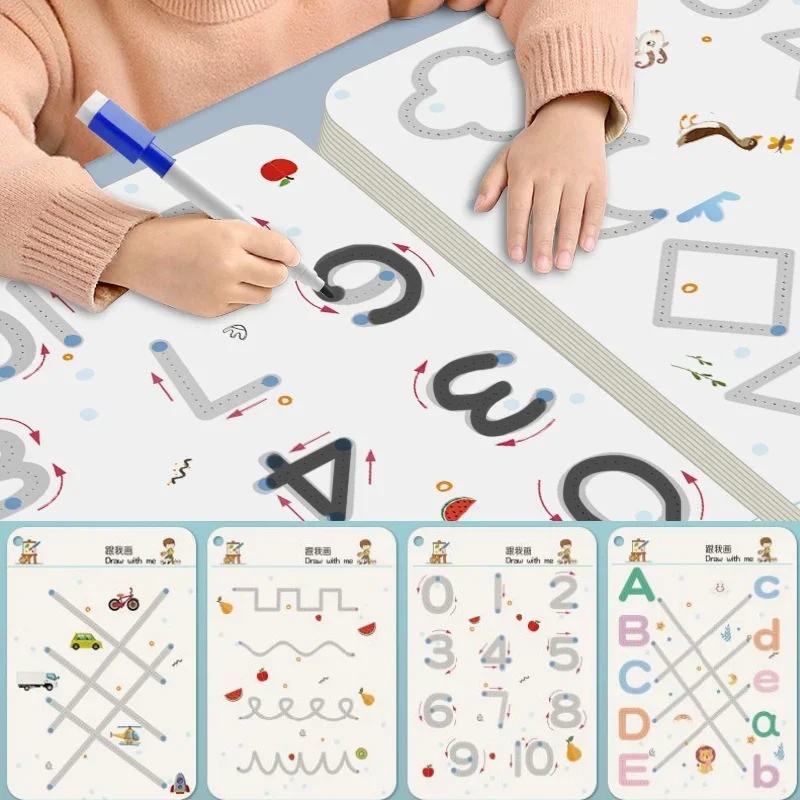 Kids Educational Mat - 아이들이 글자, 숫자, 도형을 재미있게 연습할