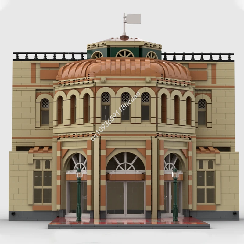 Kingdom Kids Education - 2516pcs MOC 매직 킹덤 센터 스트리트