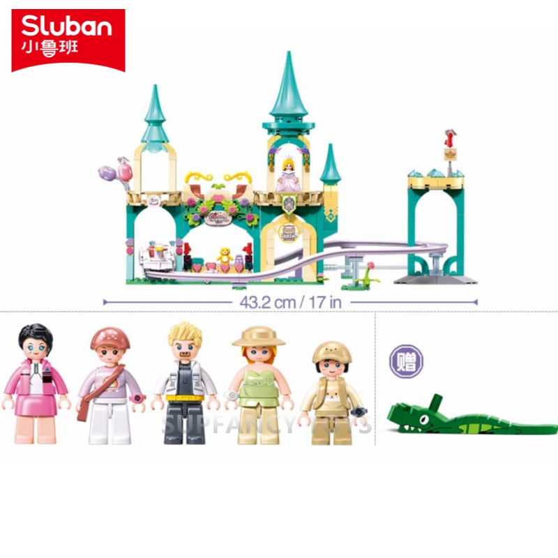 Sluban 448Pcs 드림 프린세스 월드 놀이 공원 - Kids Education Park 리뷰 및 가격