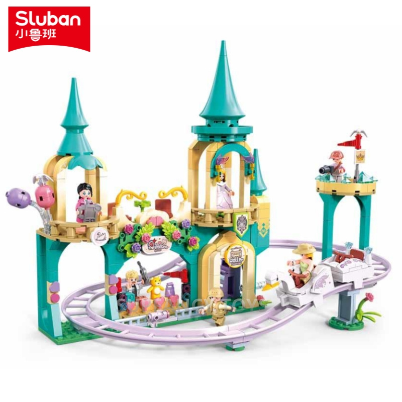 Sluban 448Pcs 드림 프린세스 월드 놀이 공원 - Kids Education Park 리뷰 및 가격
