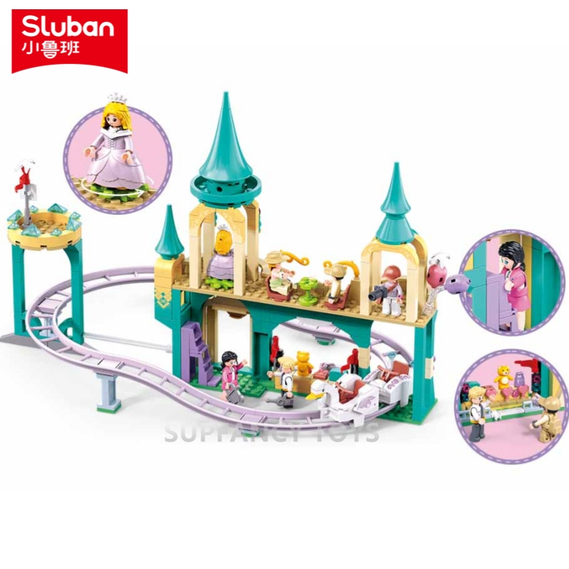 Sluban 448Pcs 드림 프린세스 월드 놀이 공원 - Kids Education Park 리뷰 및 가격