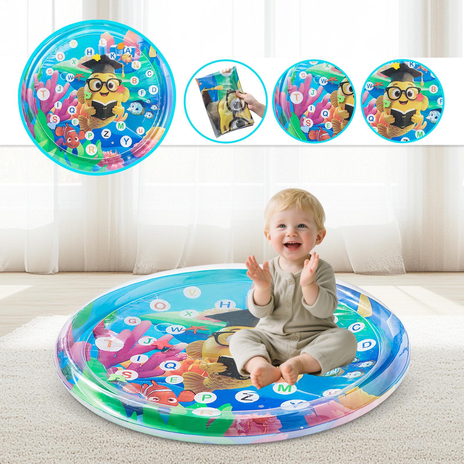 105cm 아기 물놀이 매트 PVC 유아용 재미있는 활 - Kids Educational Mat 리뷰 및 가격
