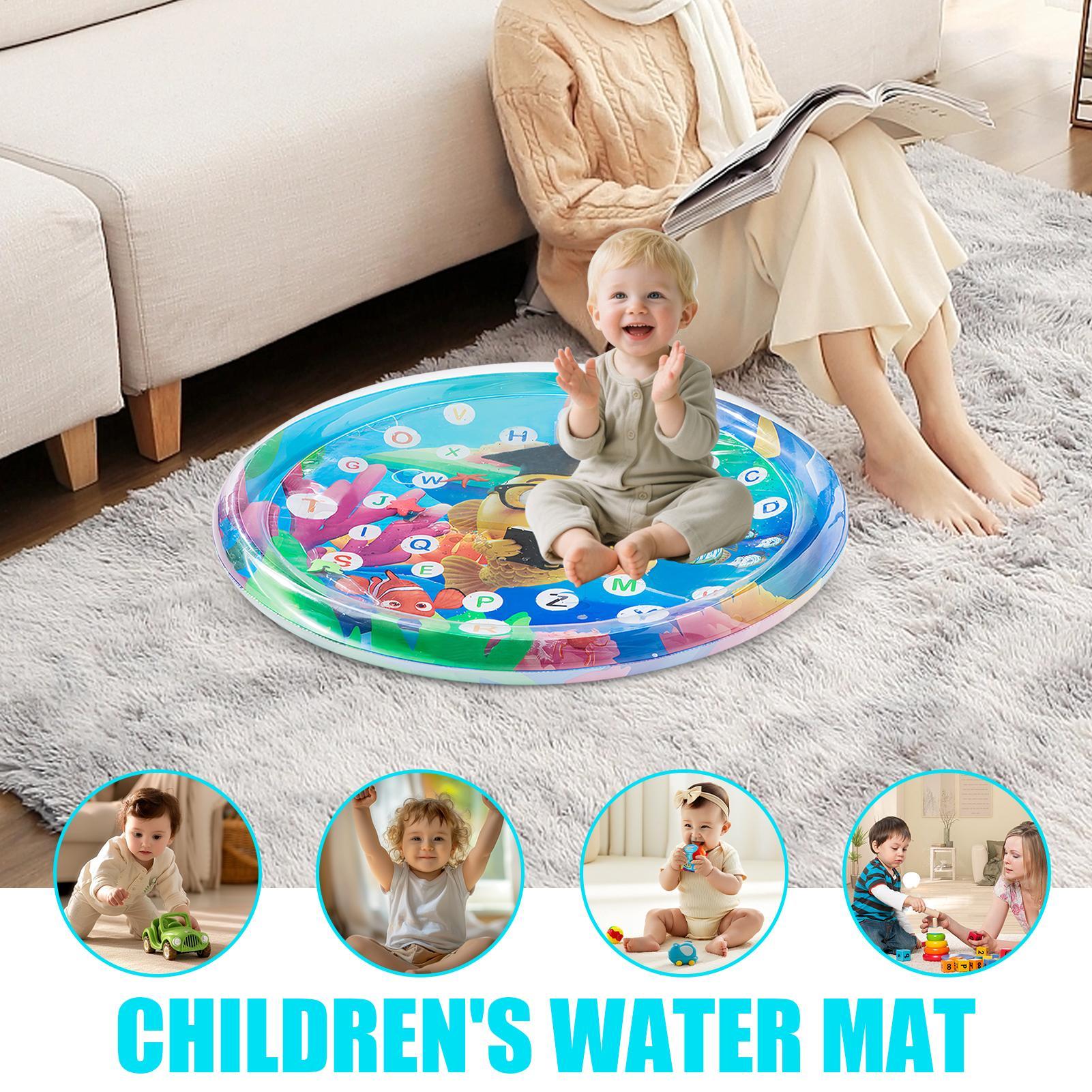 105cm 아기 물놀이 매트 PVC 유아용 재미있는 활 - Kids Educational Mat 리뷰 및 가격