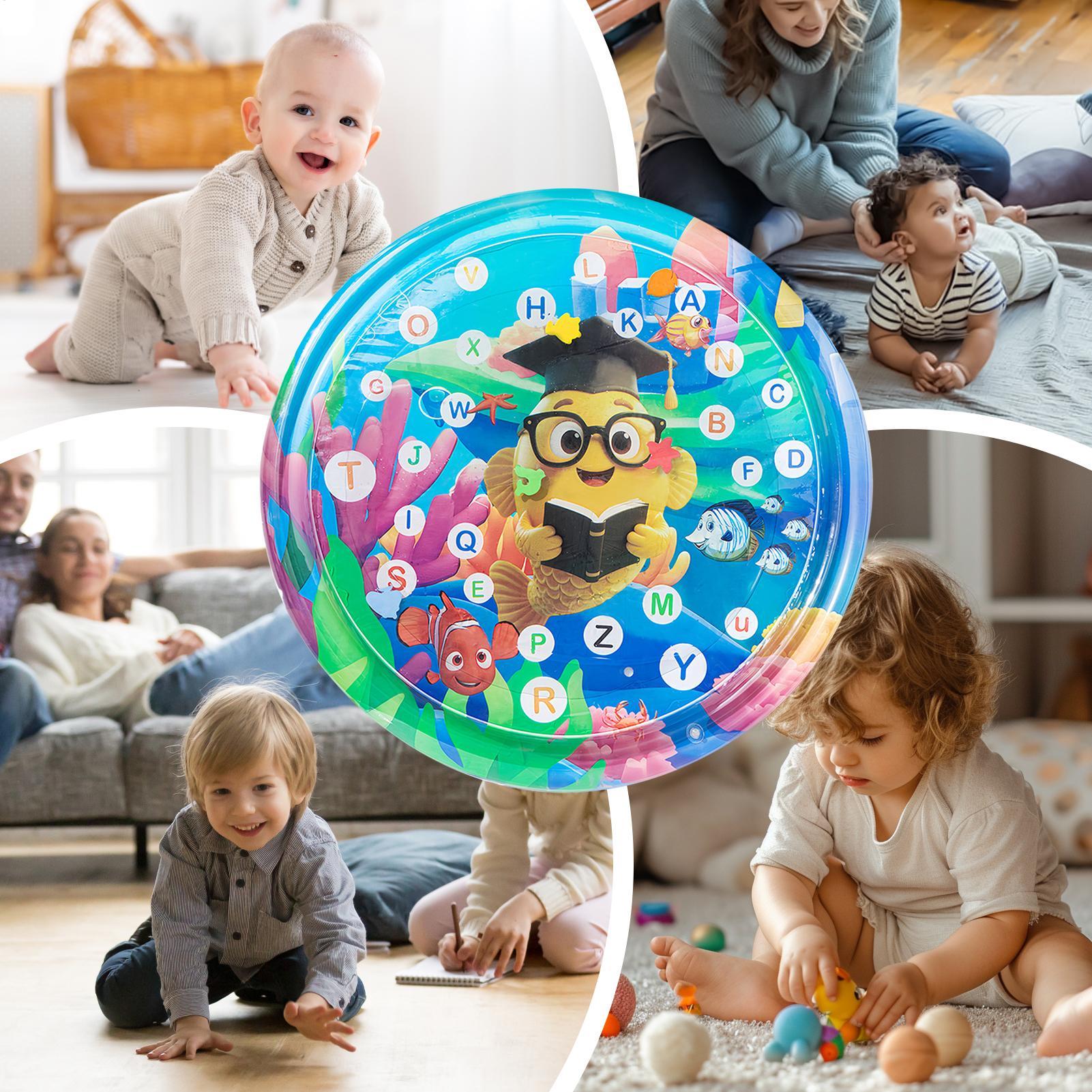 105cm 아기 물놀이 매트 PVC 유아용 재미있는 활 - Kids Educational Mat 리뷰 및 가격