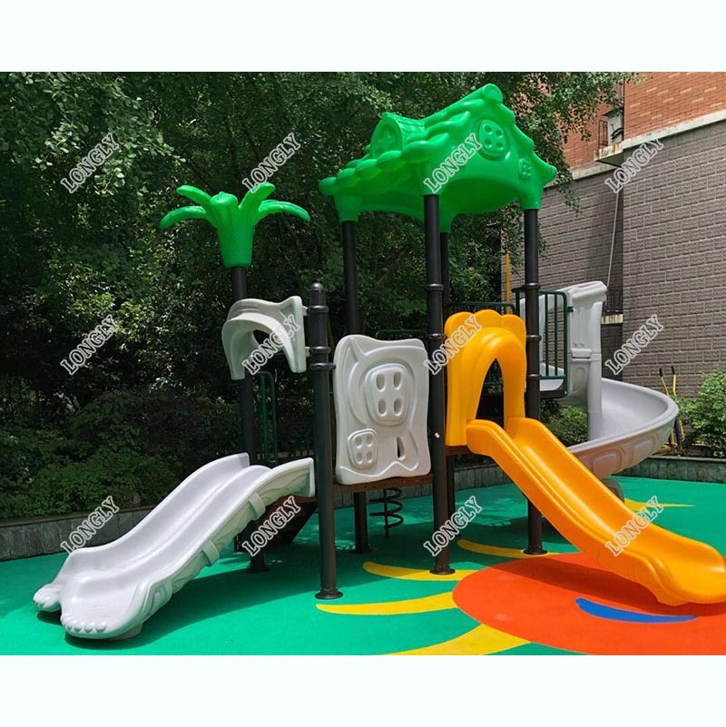 멋진 야외 놀이터 플라스틱 슬라이드 (어린이용) LLD - Kids Education Park 리뷰 및 가격