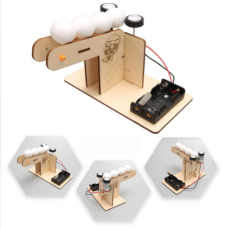 DIY 자동 볼 서버 기계 STEM 과학 장난감 운동  - Kinetic Kids Education 리뷰 및 가격