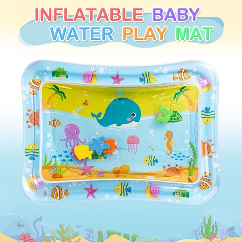 아기 물놀이 매트 풍선 쿠션 PVC 유아 터미타임 유아 - Kids Educational Mat 리뷰 및 가격