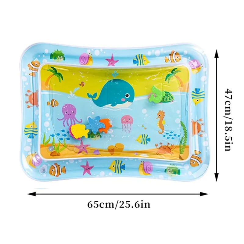 아기 물놀이 매트 풍선 쿠션 PVC 유아 터미타임 유아 - Kids Educational Mat 리뷰 및 가격