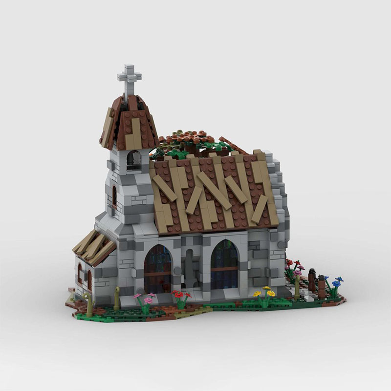 1130pcs MOC 마을 교회 성 왕국 모델 빌딩 블 - Kingdom Kids Education 리뷰 및 가격