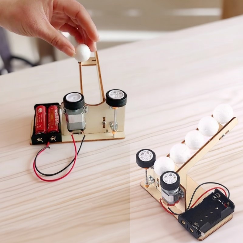 DIY 자동 볼 서버 머신 STEM 과학 장난감 운동  - Kinetic Kids Education 리뷰 및 가격