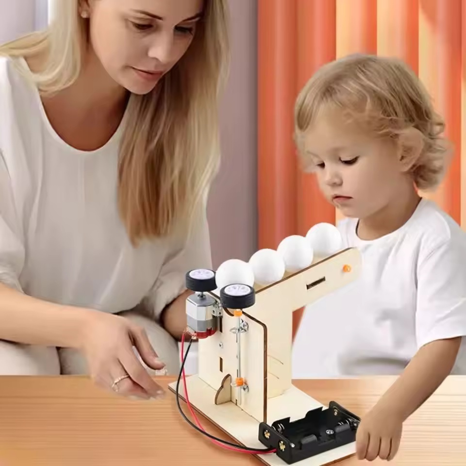 DIY 자동 볼 서버 머신 STEM 과학 장난감 운동  - Kinetic Kids Education 리뷰 및 가격