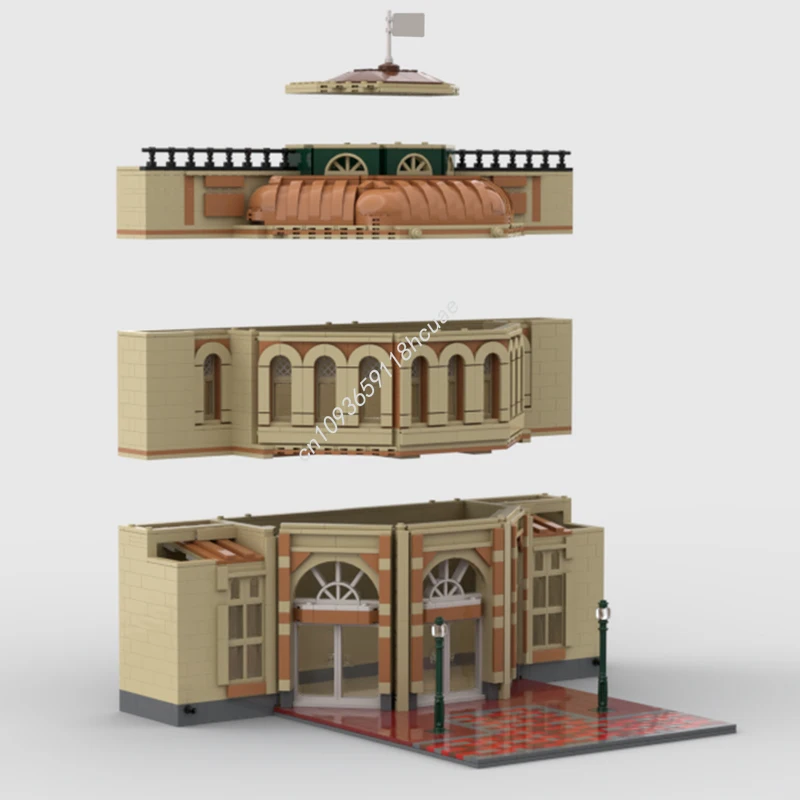 2516pcs MOC 매직 킹덤 센터 스트리트 엠포리움 - Kingdom Kids Education 리뷰 및 가격