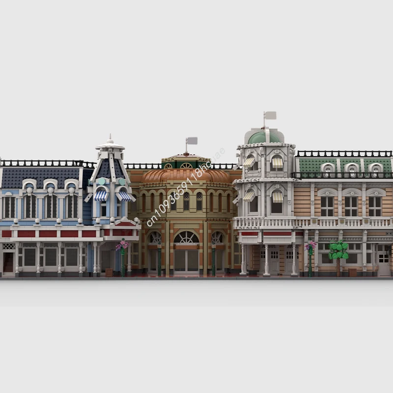 2516pcs MOC 매직 킹덤 센터 스트리트 엠포리움 - Kingdom Kids Education 리뷰 및 가격