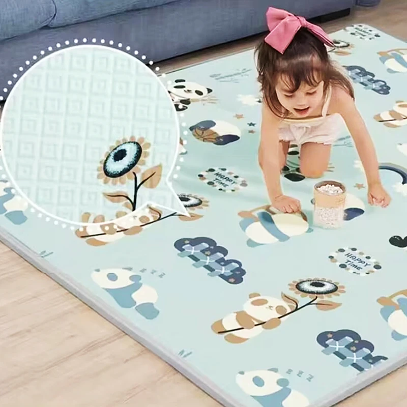 5가지 사이즈 선택 가능한 만화 캐릭터 아기 놀이 매트 - Kids Educational Mat 리뷰 및 가격